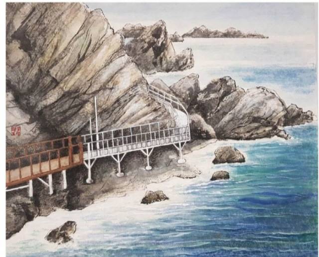 ▲ 이종미 작가 작품 부채길의추억1.