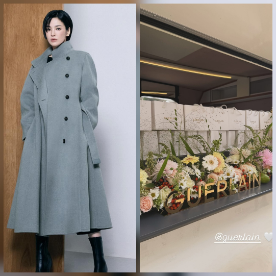 송혜교가 특별한 추석 선물을 받았다.사진=송혜교 SNS