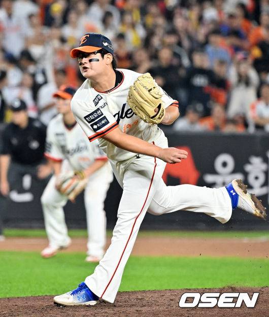 한화 이글스 김서현. /OSEN DB