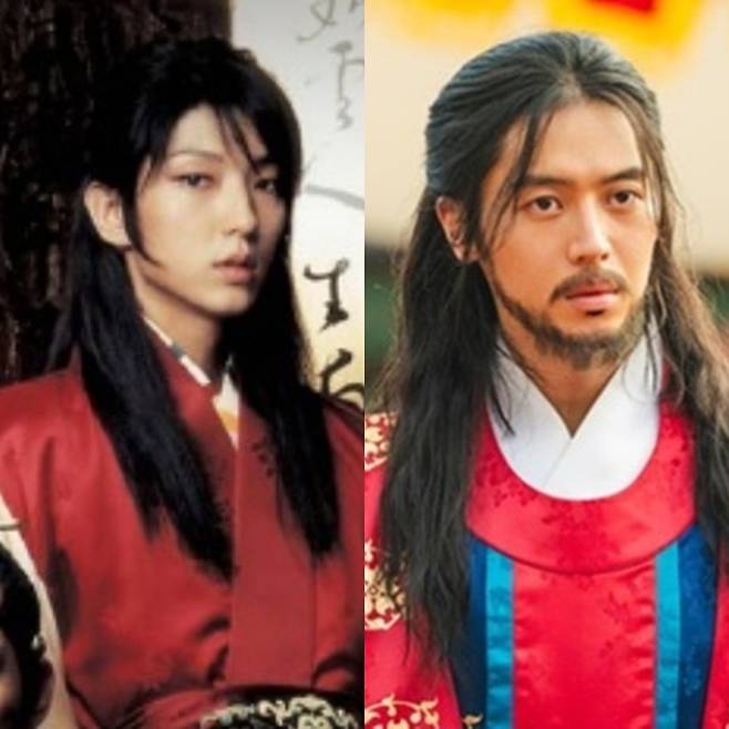 ▲ '왕의 남자'의 공길 이준기(왼쪽)과 '폭군의 셰프'의 공길 이주안. 출처|'왕의 남자' 포스터, tvN '폭군의 셰프'