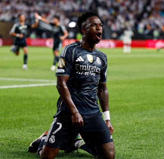 레알 마드리드 공격수 비니시우스 주니오르. /사진=레알 마드리드 공식 SNS 갈무리