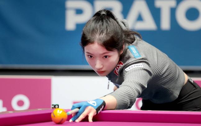 한지은. /사진=PBA 투어 제공