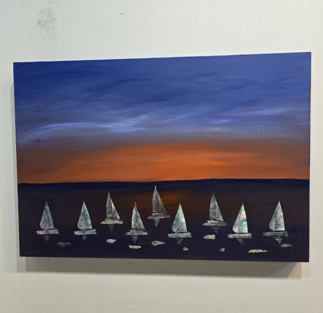 한기늠, 지중해, 2025. 작가 제공