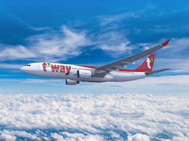 티웨이항공 항공기