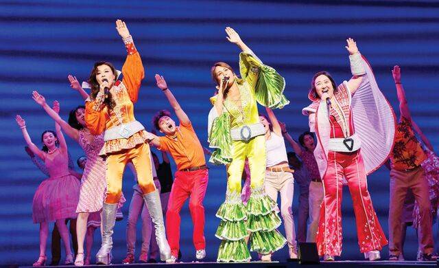 뮤지컬 '맘마미아'. 신시컴퍼니 제공