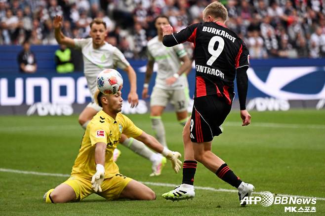 나카타 미오는 올 시즌 독일 분데스리가 베르더 브레멘 주전 수문장이다. 사진=AFPBBNews=News1