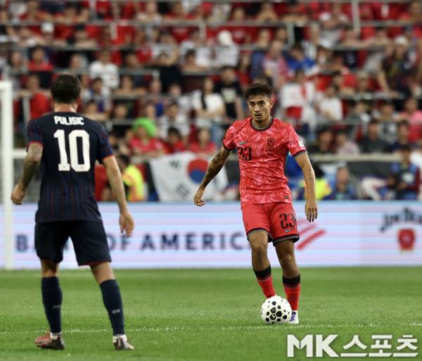 카스트로프는 성공적인 대표팀 데뷔전을 치렀다. 사진= MK스포츠 DB