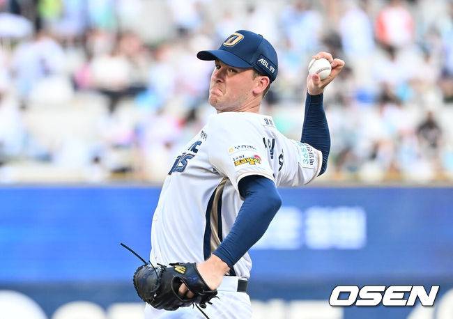 [OSEN=창원, 이석우 기자] NC 다이노스 라일리 / foto0307@osen.co.kr