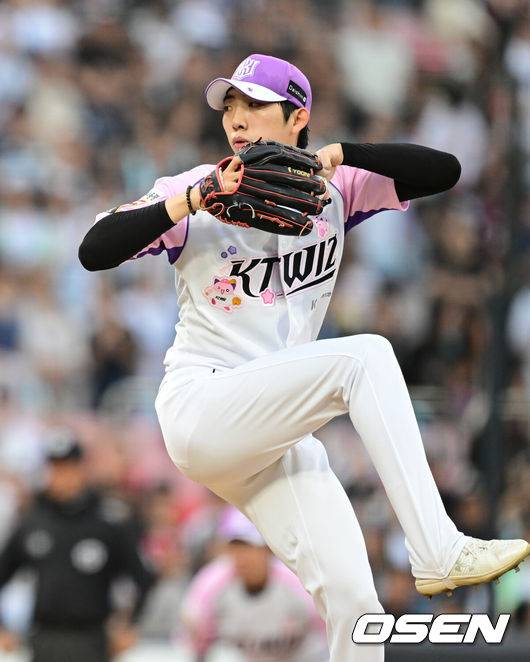 [OSEN=조은정 기자] KT 오원석. 2025.06.21 /cej@osen.co.kr