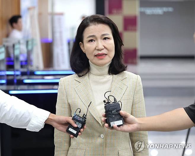 이진숙 전 방송통신위원장. 연합뉴스