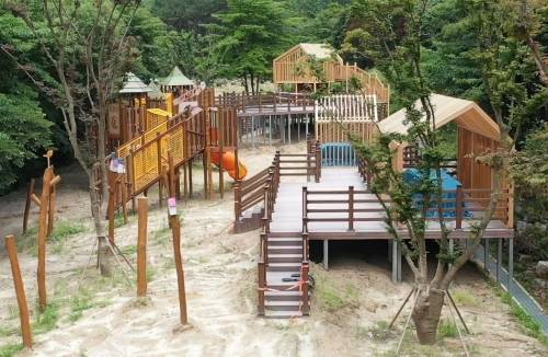 임실 성수산 왕의숲 생태관광지. 임실군 제공