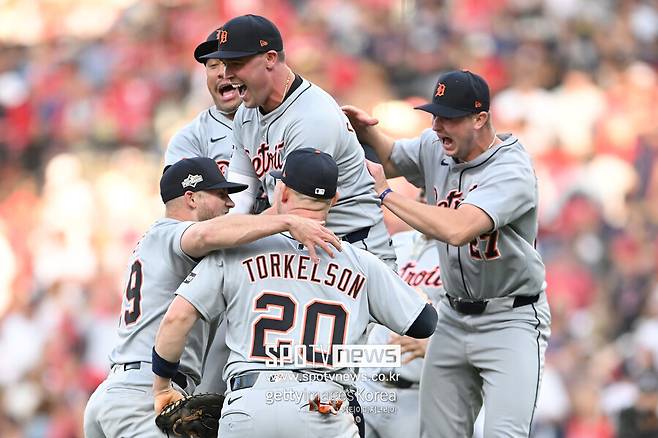 ▲ 디트로이트 타이거스 선수들