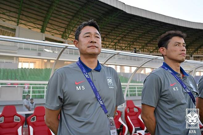 이민성 대한민국 U-23 대표팀 감독. /사진=대한축구협회 제공