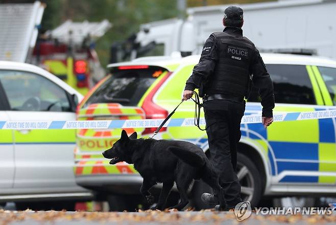 맨체스터 사건 현장 [EPA 연합뉴스 재판매 및 DB 금지]