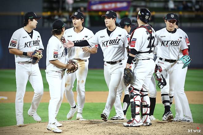 kt 선수단의 9월 경기 모습.  [kt wiz 제공. 재판매 및 DB 금지]