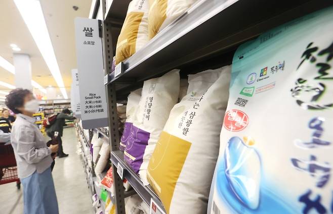 ▲추석 먹거리 물가 고공행진…쌀·커피 16%·달걀 9% '껑충'[연합뉴스]