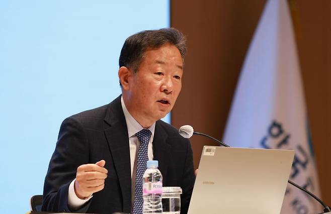 황건일 금융통화위원. 한국은행 제공.