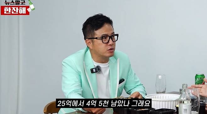 조영구. 사진|유튜브 채널 ‘김현욱의 뉴스말고 한잔해’ 영상 캡처