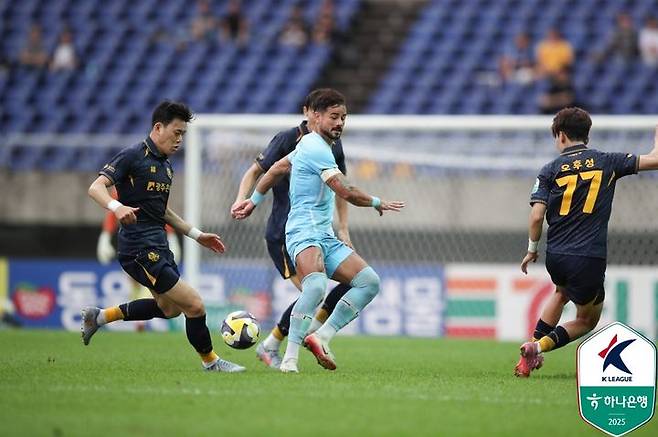 [서울=뉴시스] 프로축구 K리그1 대구FC의 세징야. (사진=한국프로축구연맹 제공) *재판매 및 DB 금지