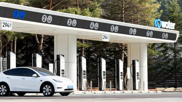 강원 평창군 용평면 소재 워터 평창휴게소 강릉방향 전경. 사진제공=브라이트에너지파트너스