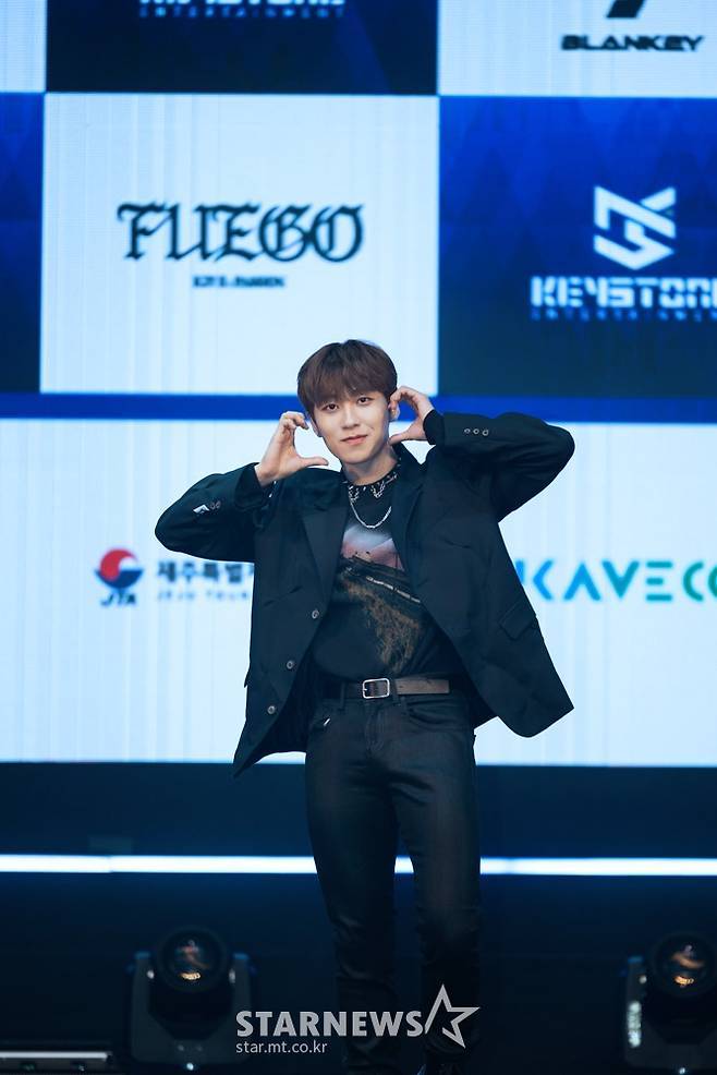 그룹 블랭키 활동 시절 쑨헝위(당시 활동명 U) /사진=스타뉴스