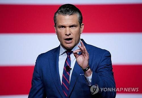 피트 헤그세스 미국 국방부(전쟁부) 장관 [로이터 연합뉴스 자료사진. 재판매 및 DB 금지]