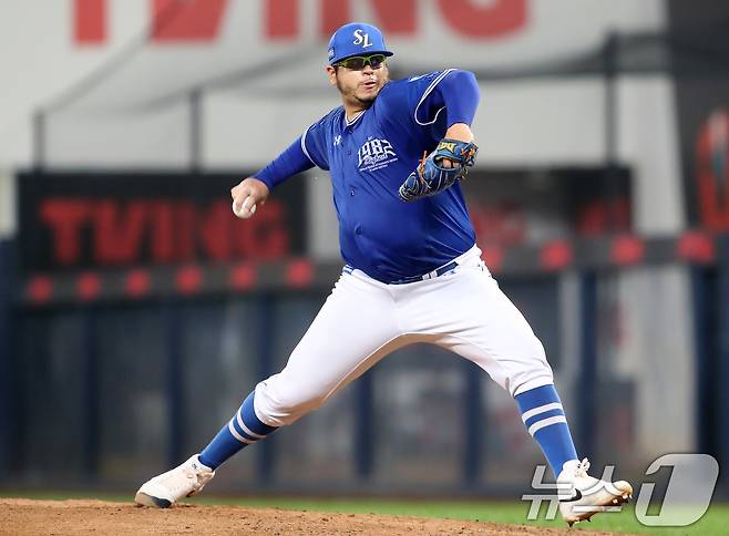 삼성 라이온즈 외국인 투수 아리엘 후라도. 2025.9.24/뉴스1 ⓒ News1 공정식 기자