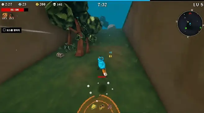 ▲ 하늘에서 비처럼 쏟아지는 몬스터들