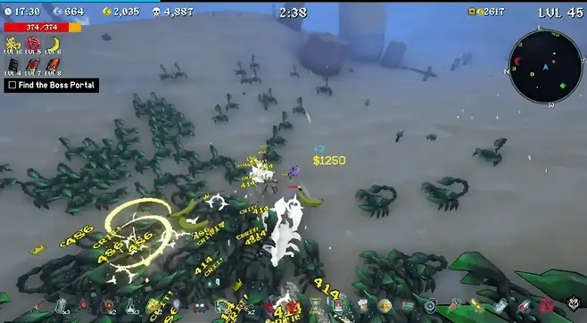 ▲ 끝까지 집중하면서 움직여야 살아남을 수 있습니다.