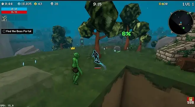 ▲ 스케이트를 타면서 빠르게 움직이기도 하고