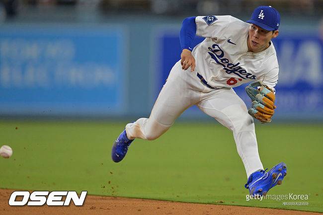 [사진] LA 다저스 김혜성. ⓒGettyimages(무단전재 및 재배포 금지)