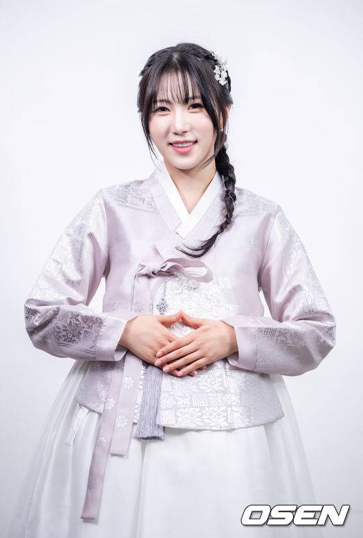 [OSEN=최규한 기자] 그룹 이프아이 태린 한복 인터뷰. 2025.10.04 / dreamer@osen.co.kr