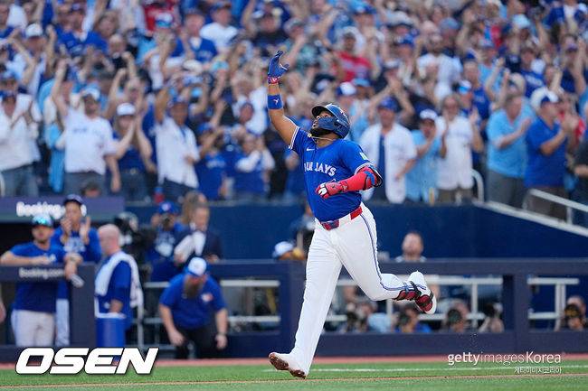 [사진] 블라디미르 게레로 주니어 ⓒGettyimages(무단전재 및 재배포 금지)