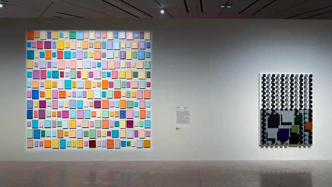 MMCA 해외 명작 '수련과 샹들리에' 전시 전경.