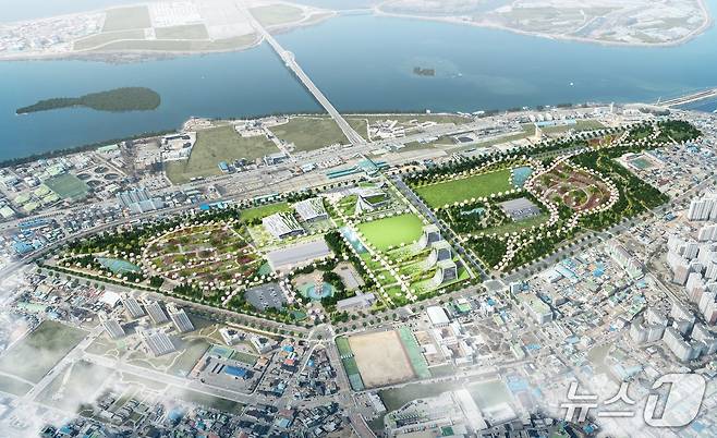 강원 춘천 도시재생혁신지구 구상안.(뉴스1 DB)