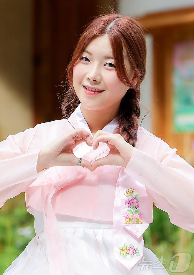 트로트 가수 성민지 ⓒ News1 김진환 기자