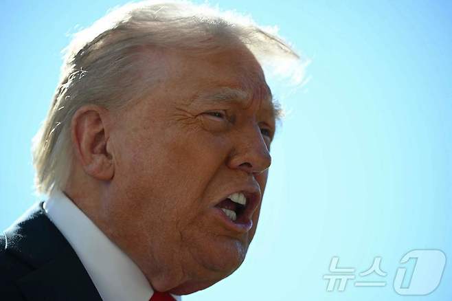 도널드 트럼프 미국 대통령 ⓒ AFP=뉴스1 ⓒ News1 류정민 특파원