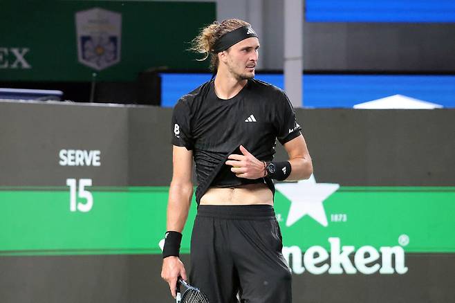 경기가 매우 안 풀렸던 즈베레프