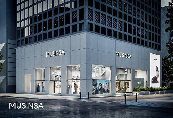 A Musinsa store in Seoul (Musinsa)