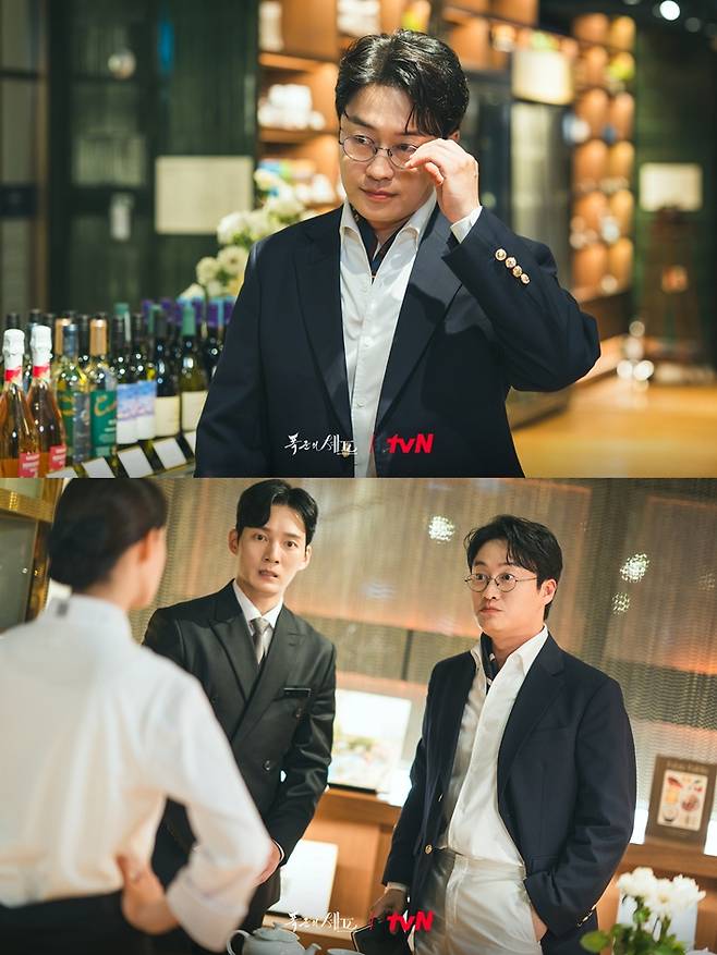 오의식은 최종화 현대 신에서 스티브 임이란 인물을 연기했다. tvN 제공