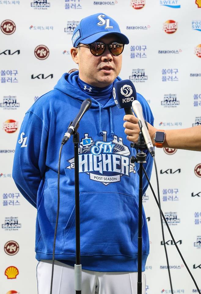 ▲ 박진만 감독 ⓒ삼성 라이온즈