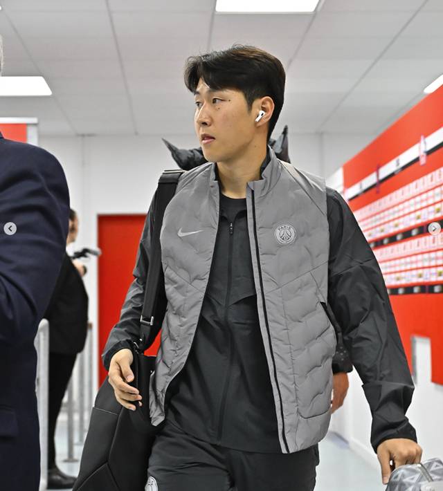 이강인. /사진=PSG SNS