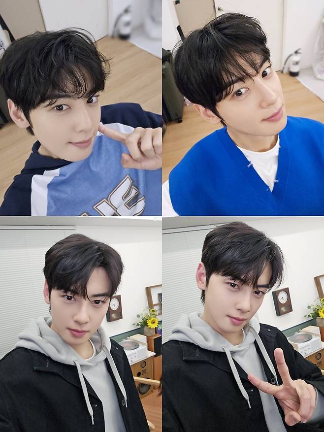 /사진=차은우 공식 SNS