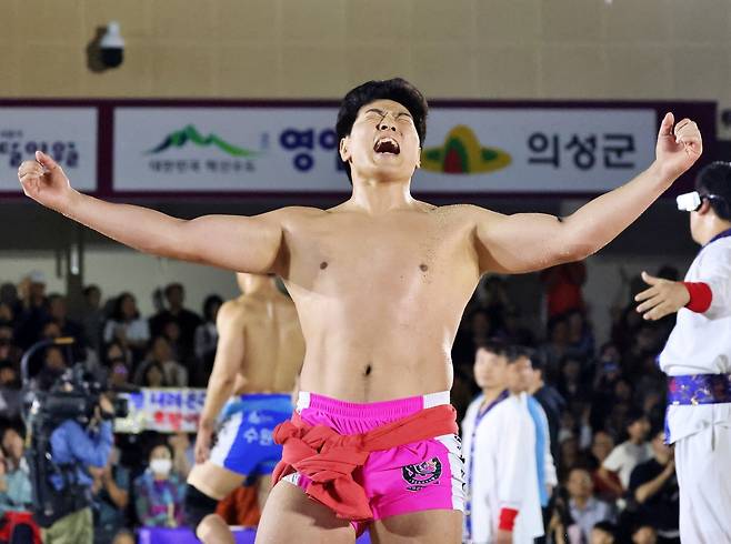 금강장사 최정만 [대한씨름협회 제공. 재판매 및 DB 금지]