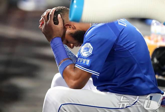 삼성 라이온즈 외국인 타자 르윈 디아즈. 2025.9.24/뉴스1 ⓒ News1 공정식 기자