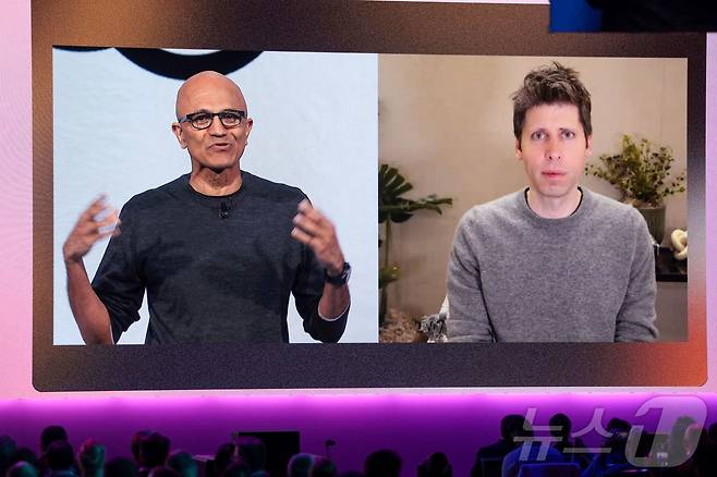 US-TECHNOLOGY-MICROSOFT-computers-AI ⓒ AFP=뉴스1
