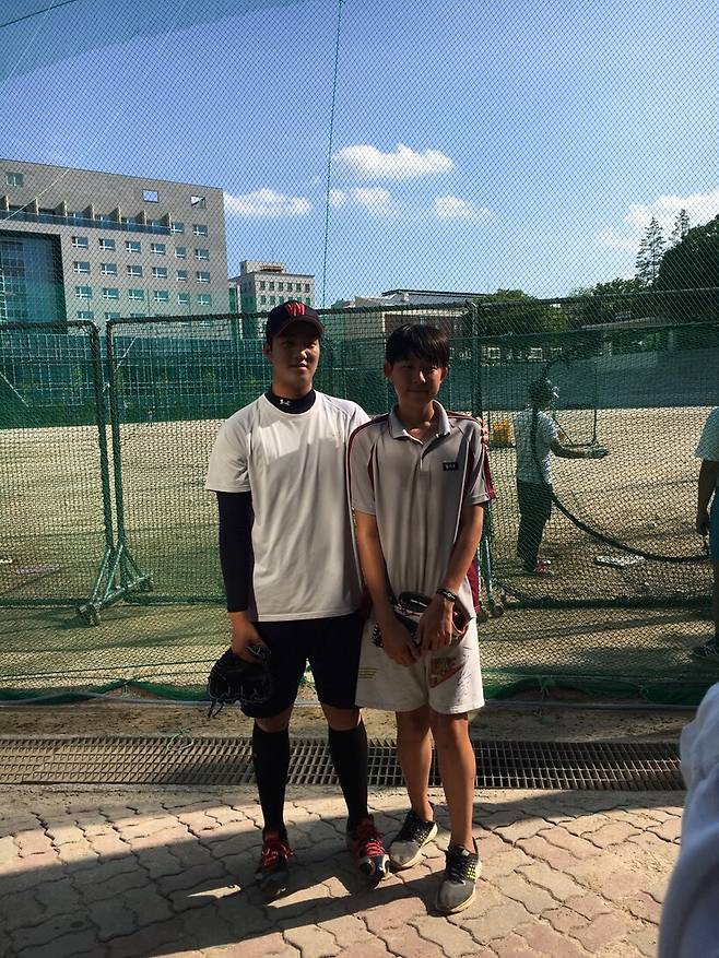 ▲ 강지훈과 안우진