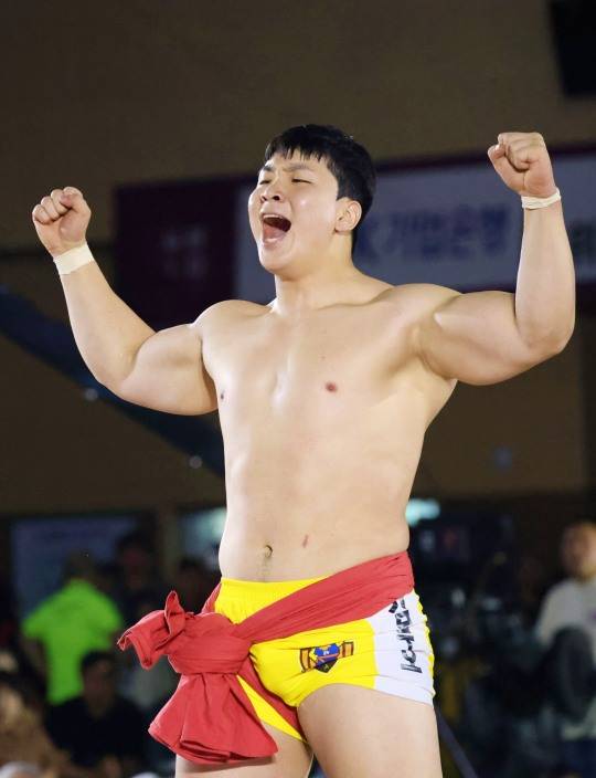 한라장사 김무호. 사진[연합뉴스]