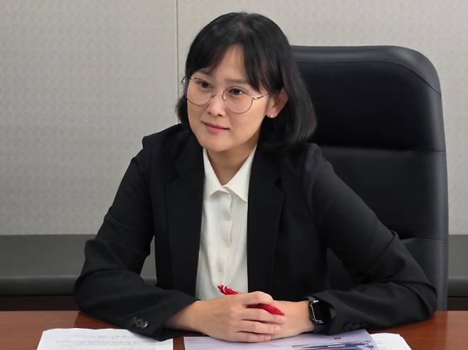 머니S와 인터뷰하는 정 부서장./사진=IBK운용