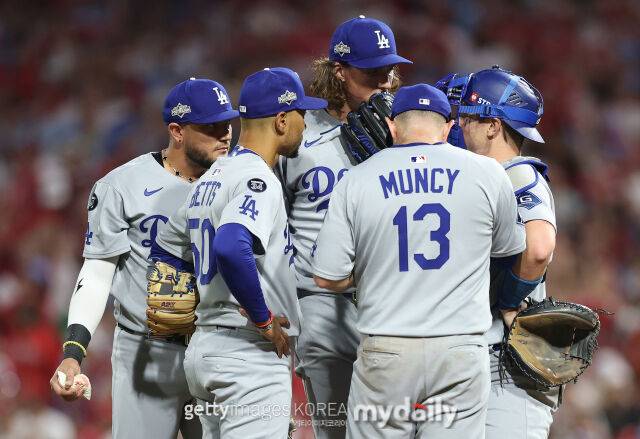 LA 다저스 선수들./게티이미지코리아